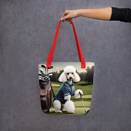 Tote bag-Poodle V4