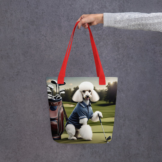 Tote bag-Poodle V4