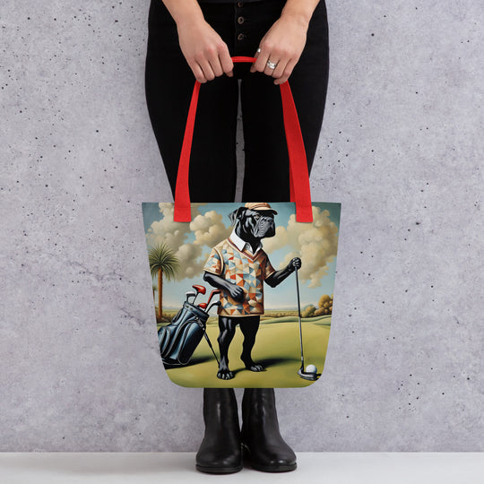 Tote bag-Cane Corso Golfer V4