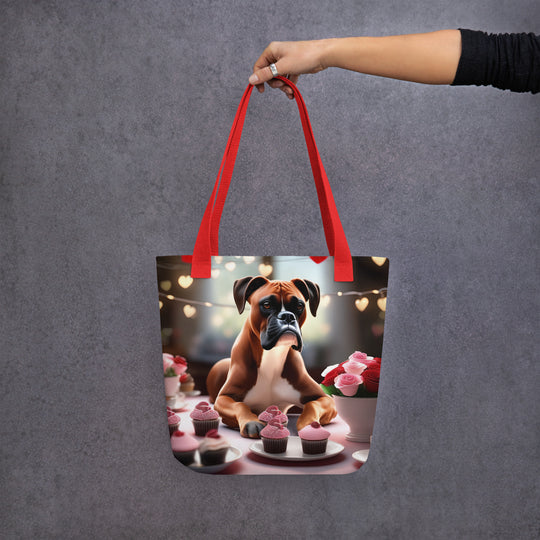 Tote bag-Boxer Romantic V2