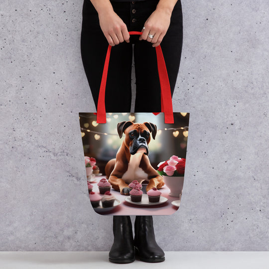 Tote bag-Boxer Romantic V2