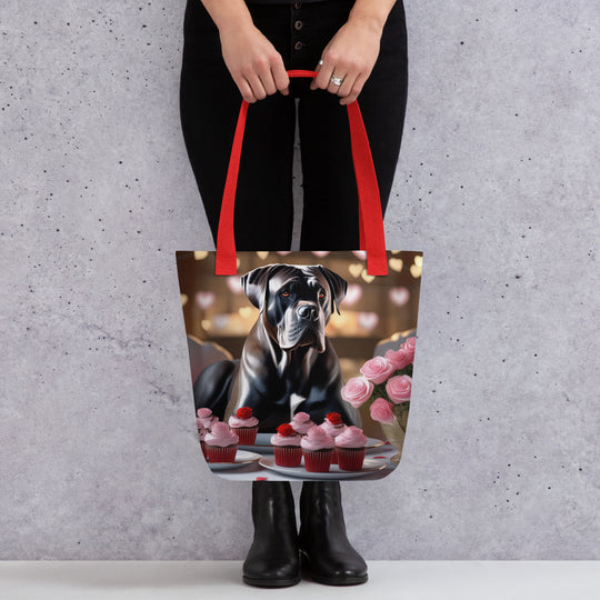 Tote bag-Cane Corso Romantic