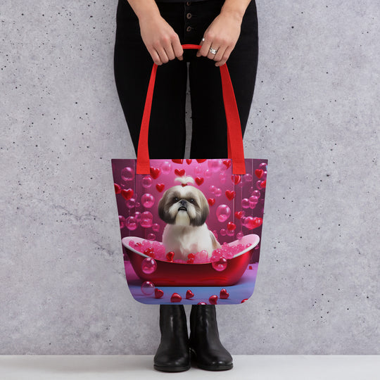 Tote bag-Shih Tzu Romantic