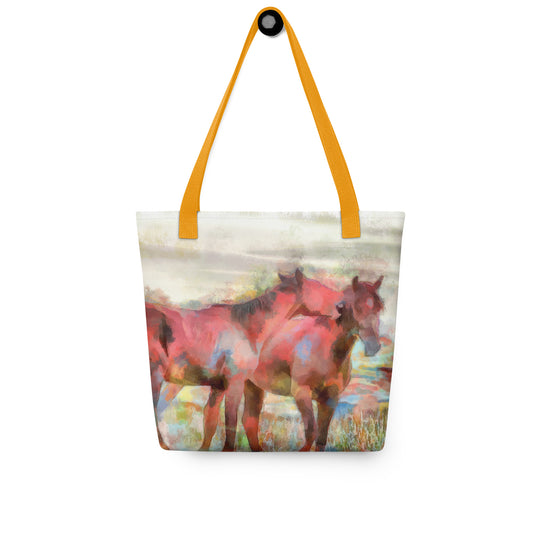 Tote bag - Mustang Horses v2