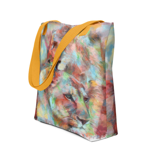 Tote bag - Lioness w cub