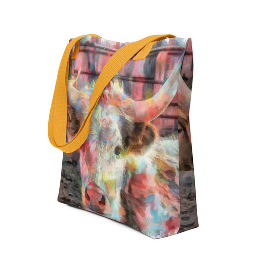 Tote bag - african cow