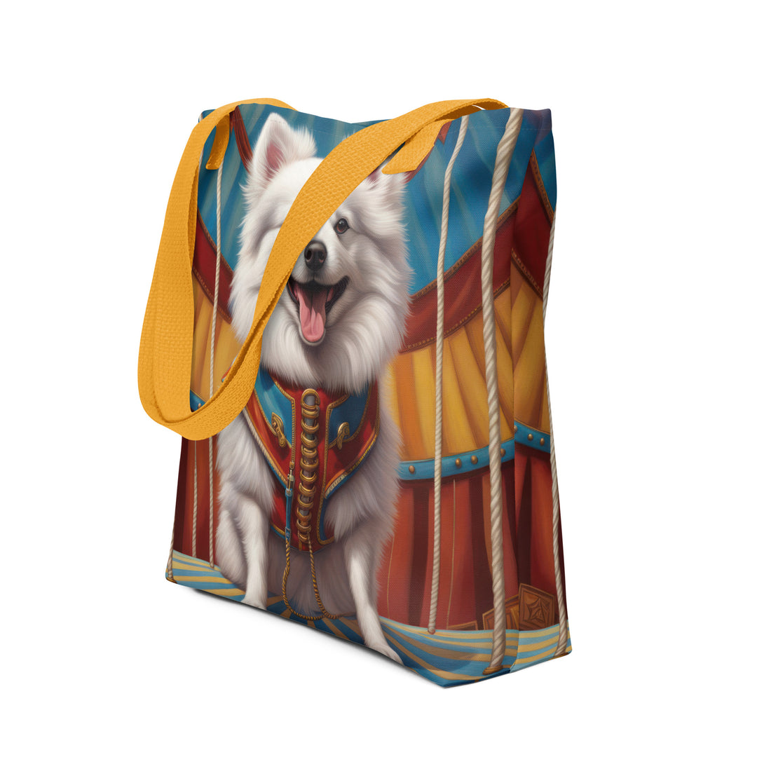 Tote bag-American Eskimo Dog V5