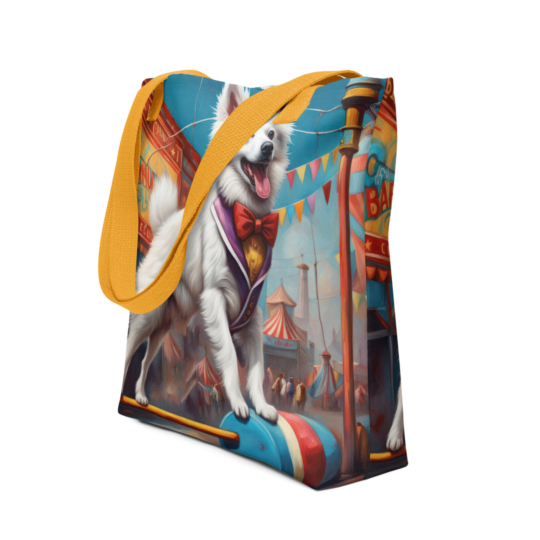 Tote bag-American Eskimo Dog V4