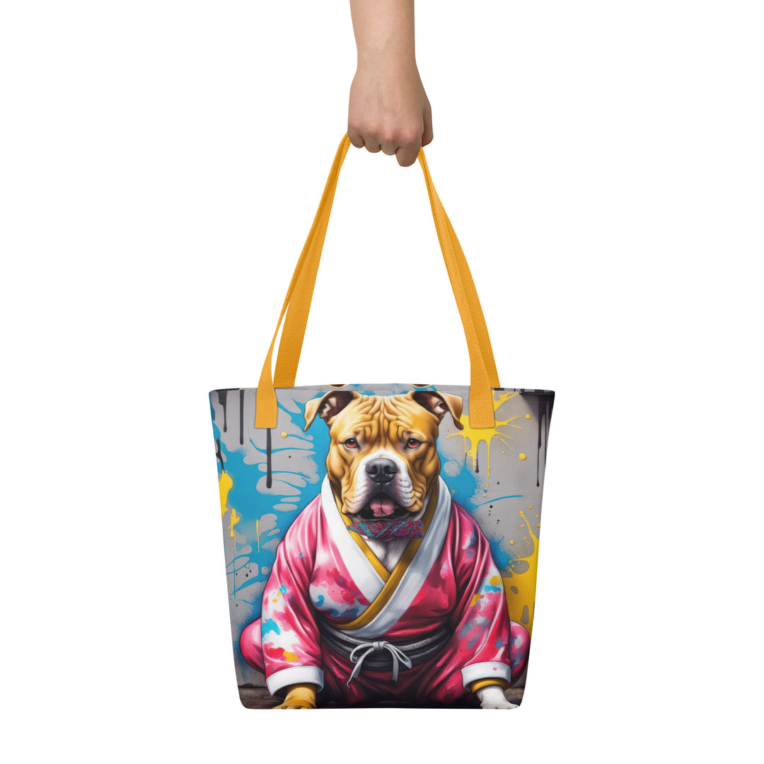 Tote bag-American Staffordshire Terrier V7