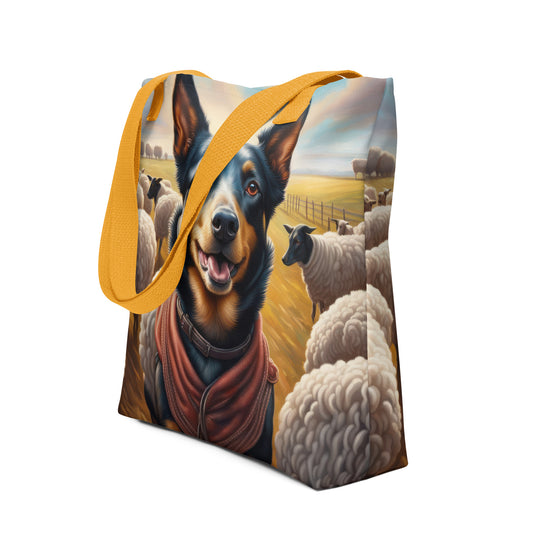 Tote bag-Australian Cattle Dog V4