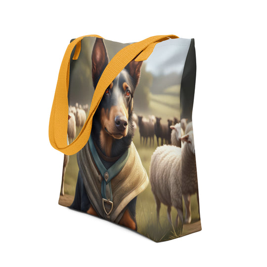 Tote bag-Australian Cattle Dog V6