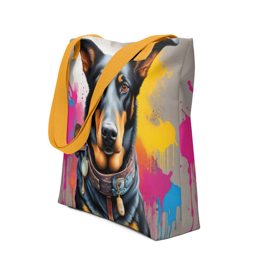 Tote bag-Beauceron Dog