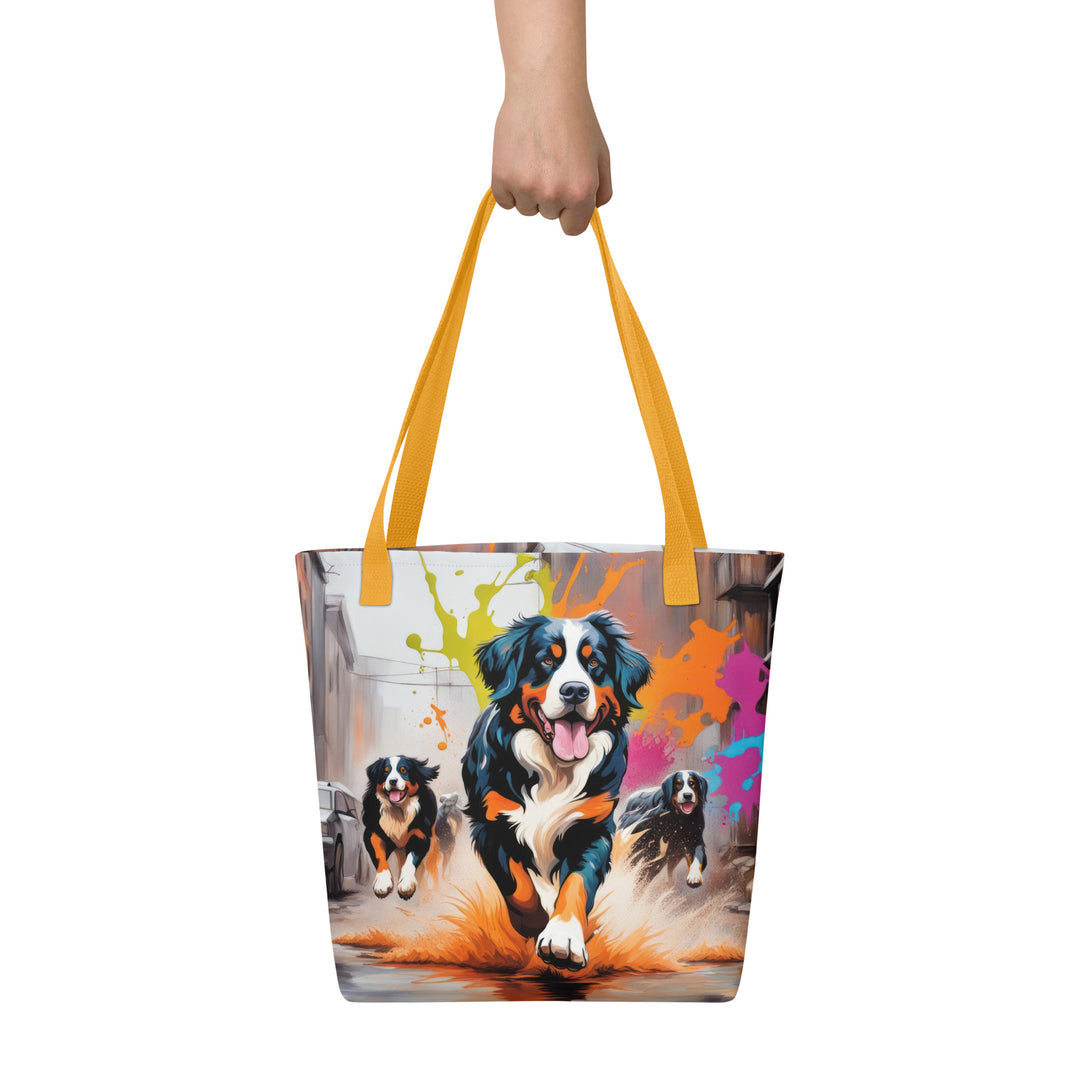 Tote bag-Bernese Mountain Dog V3