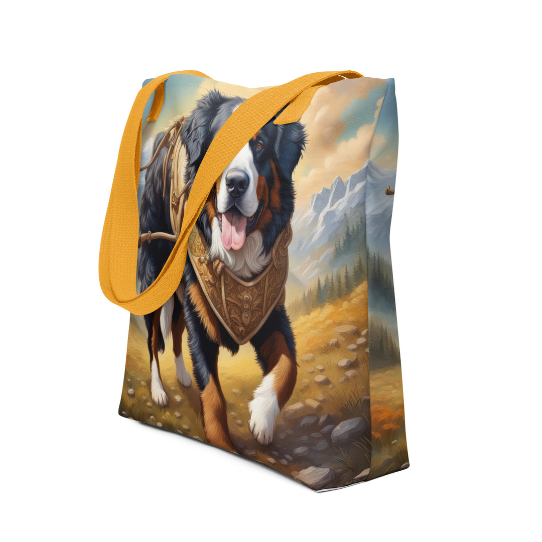 Tote bag-Bernese Mountain Dog V4