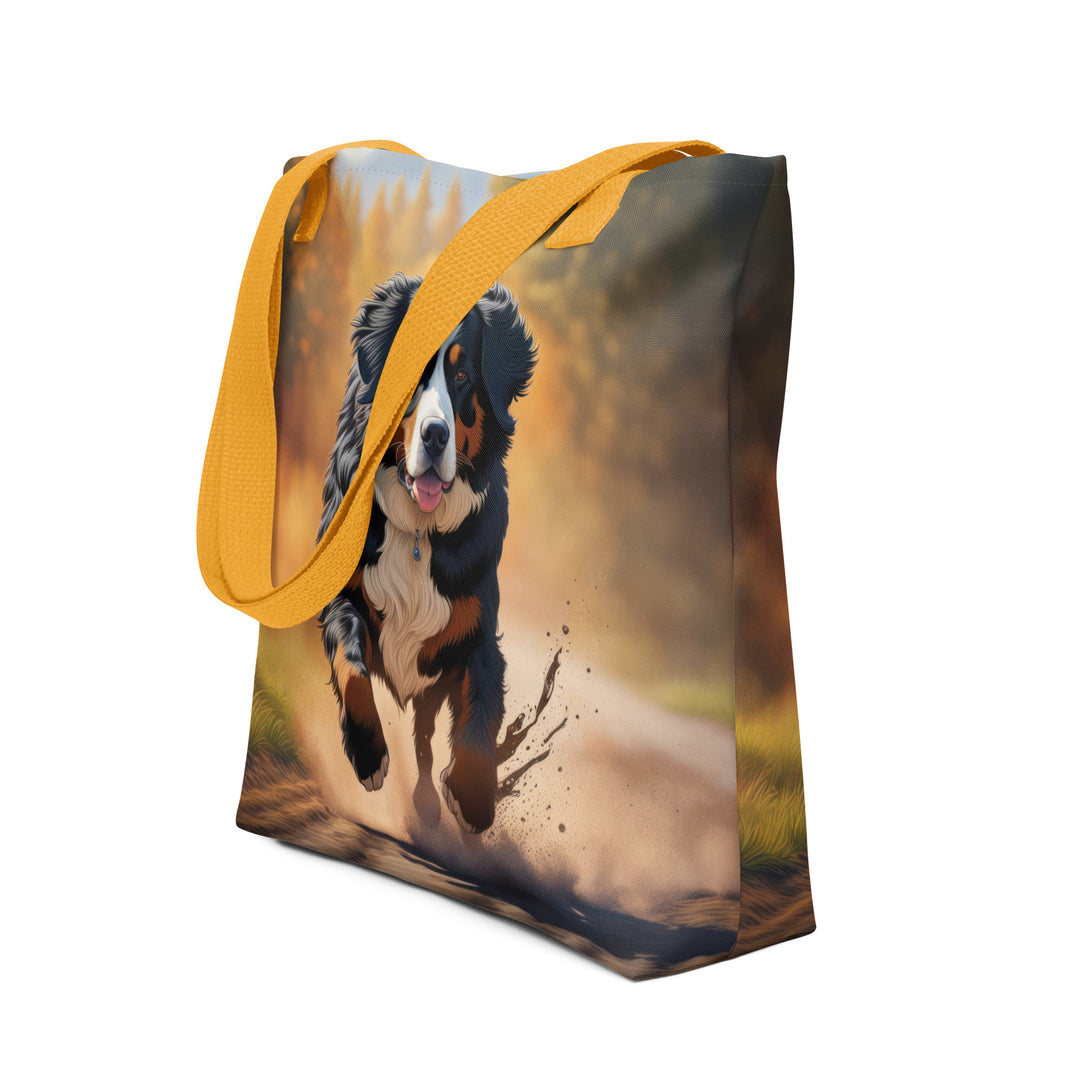 Tote bag-Bernese Mountain Dog V5