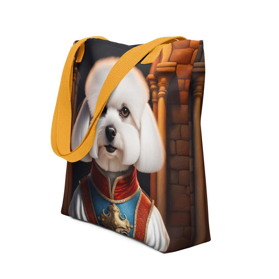 Tote bag-Bichon Frise Dog V2