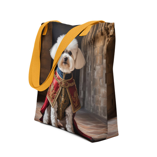 Tote bag-Bichon Frise Dog V4