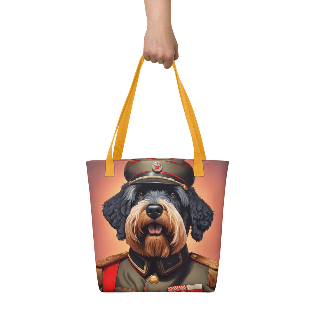 Tote bag-Black Russian Terrier V3