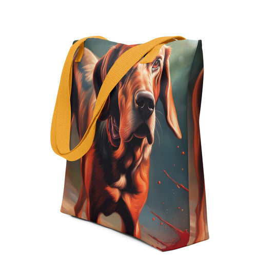 Tote bag-Blood Hound V7