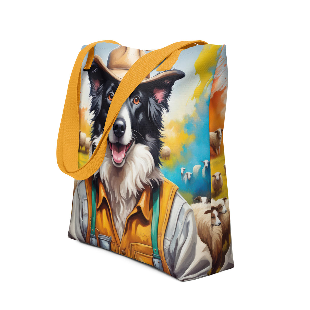 Tote bag-Border Collie