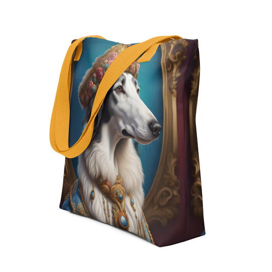 Tote bag-Borzoi V2