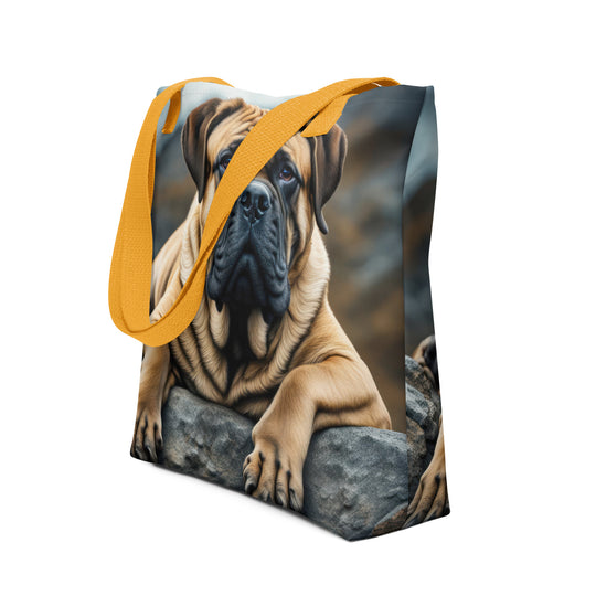 Tote bag-Bull Mastiff V7