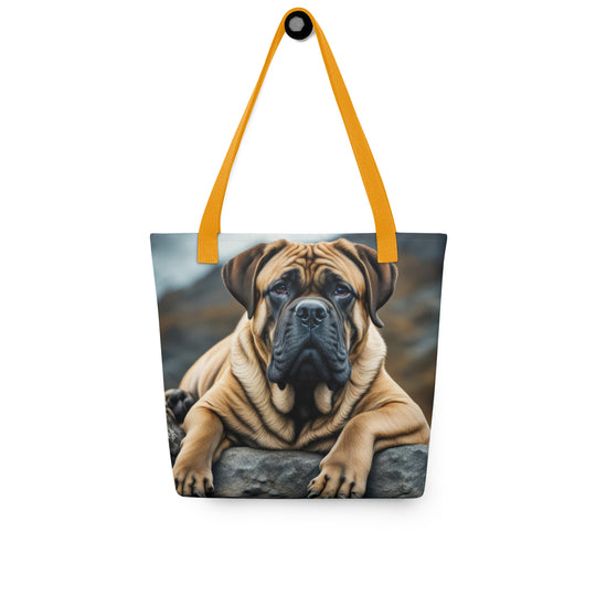 Tote bag-Bull Mastiff V7