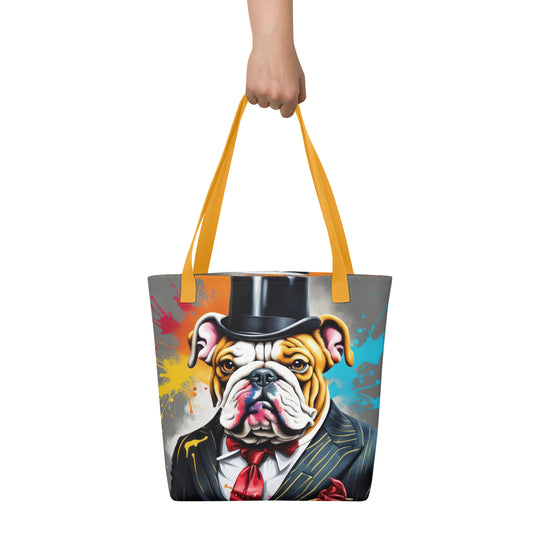 Tote bag-Bulldog V2