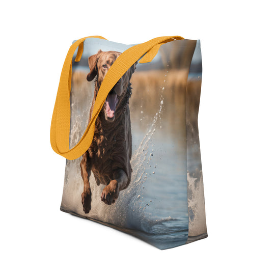 Tote bag-Chesapeake Retriever V2