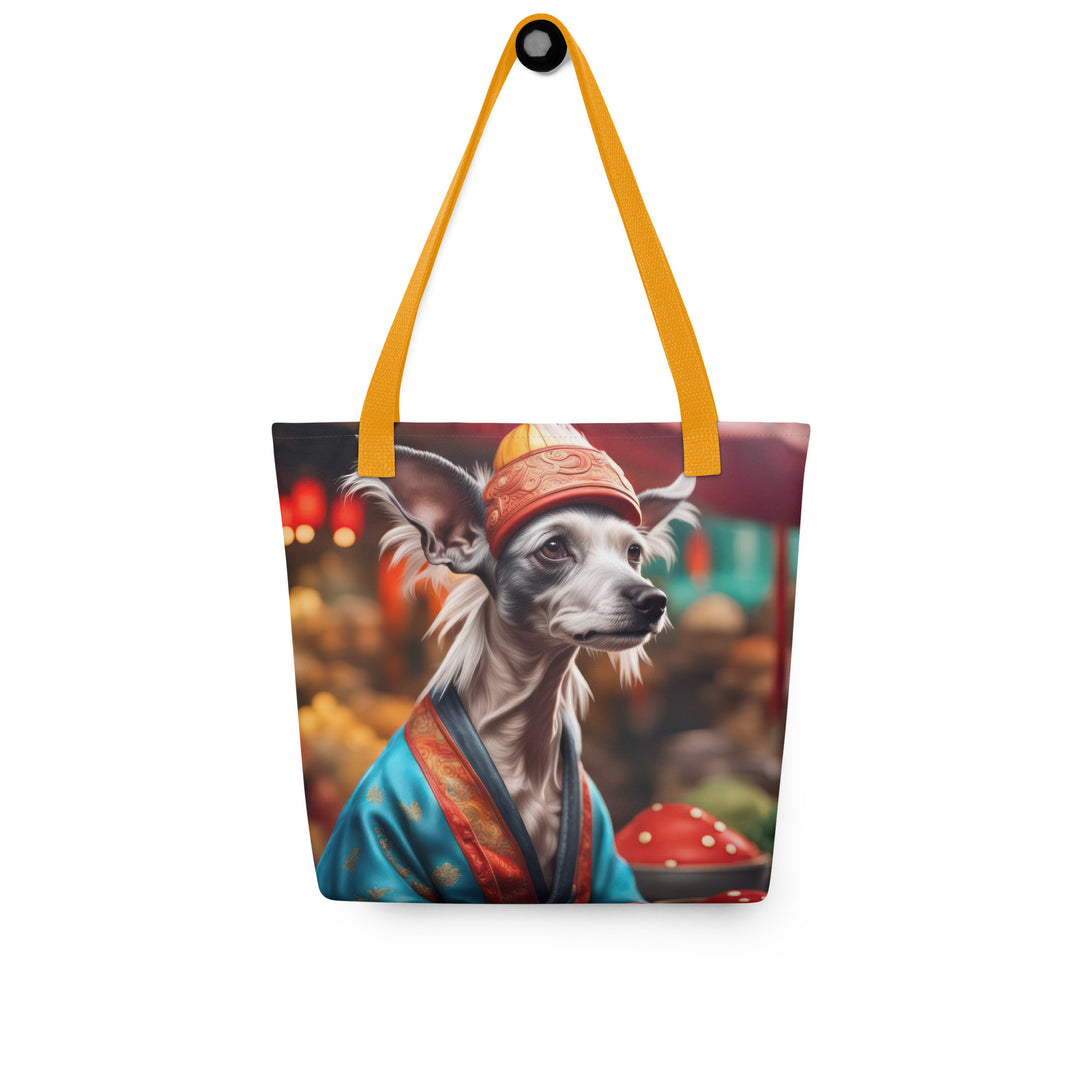 Tote bag-Chinese Crested Dog V2