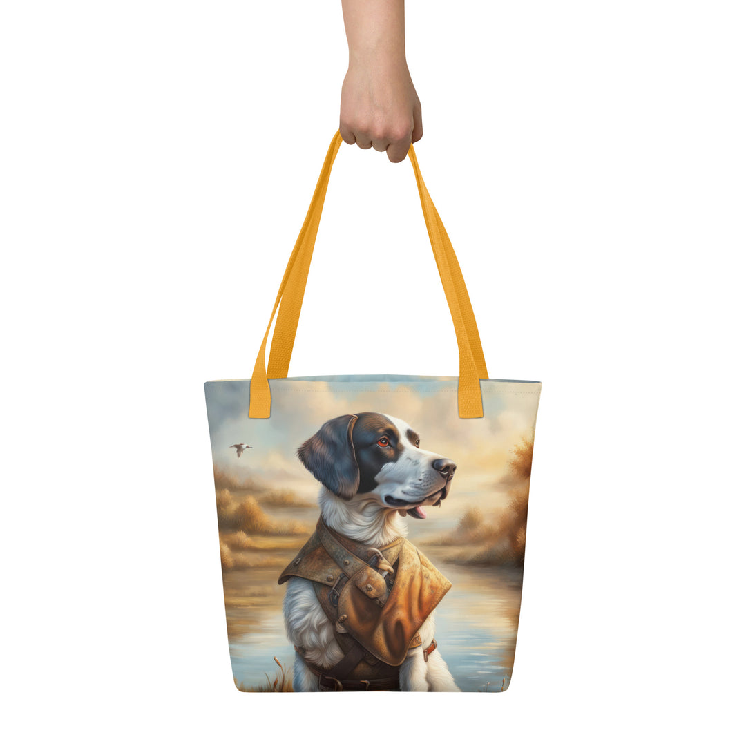 Tote bag-French Pointing Dog Pyrenean