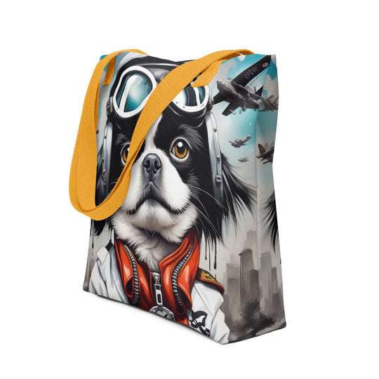 Tote bag-Japanese Chin V8