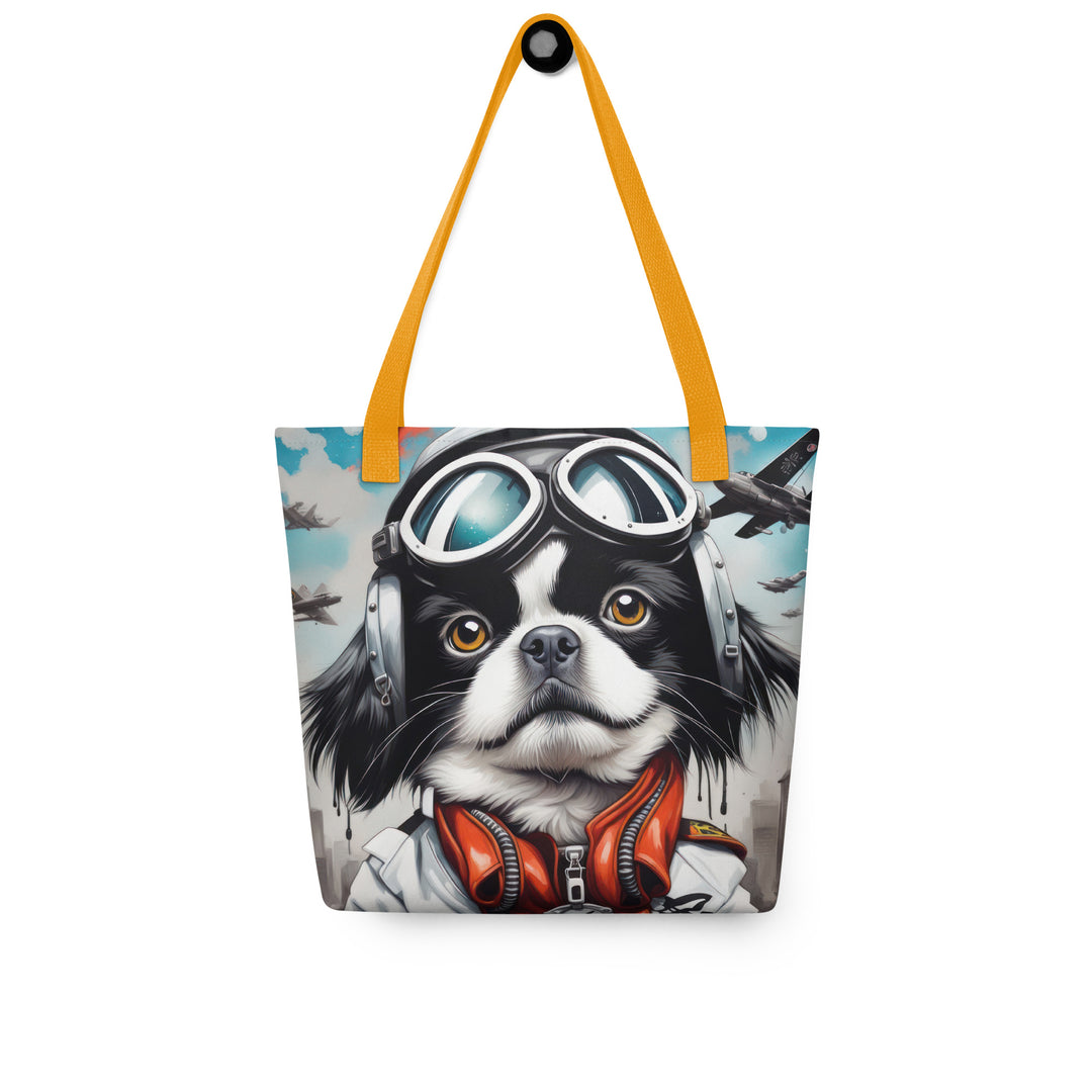 Tote bag-Japanese Chin V8