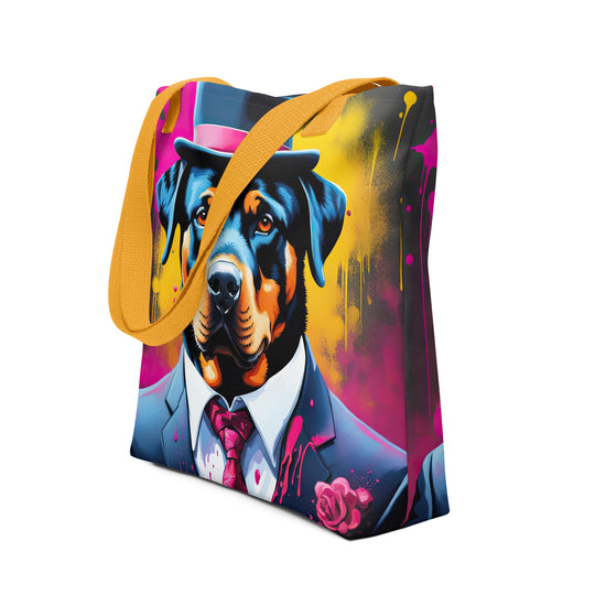 Tote bag-Rottweiler V2