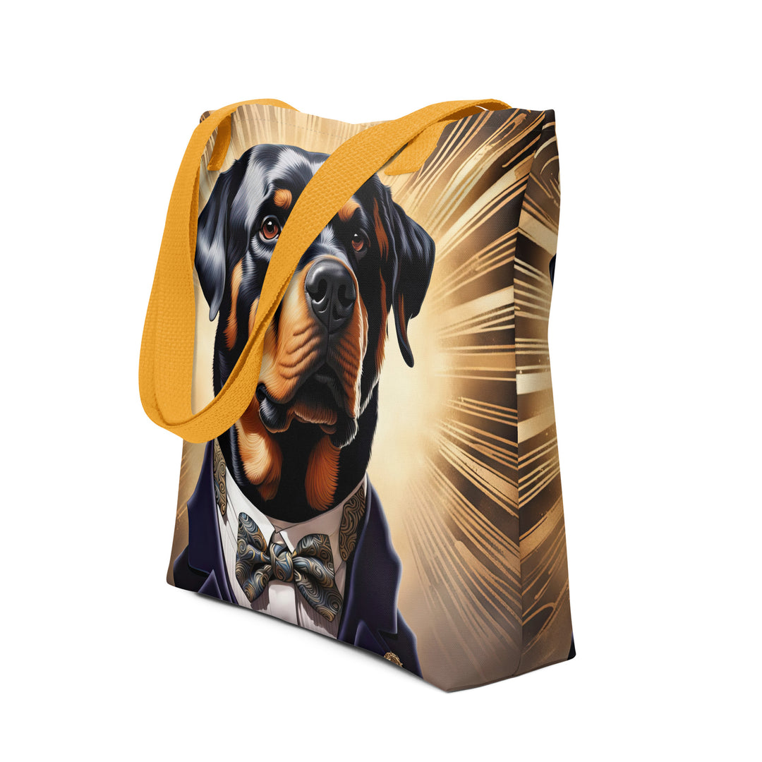 Tote bag-Rottweiler V17