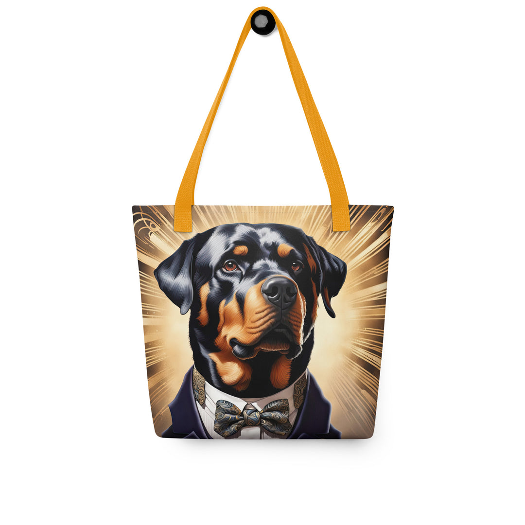 Tote bag-Rottweiler V17