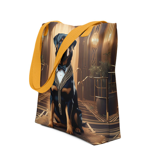 Tote bag-Rottweiler V18