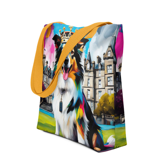 Tote bag-Collie V2