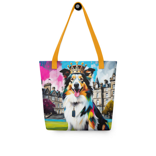 Tote bag-Collie V2