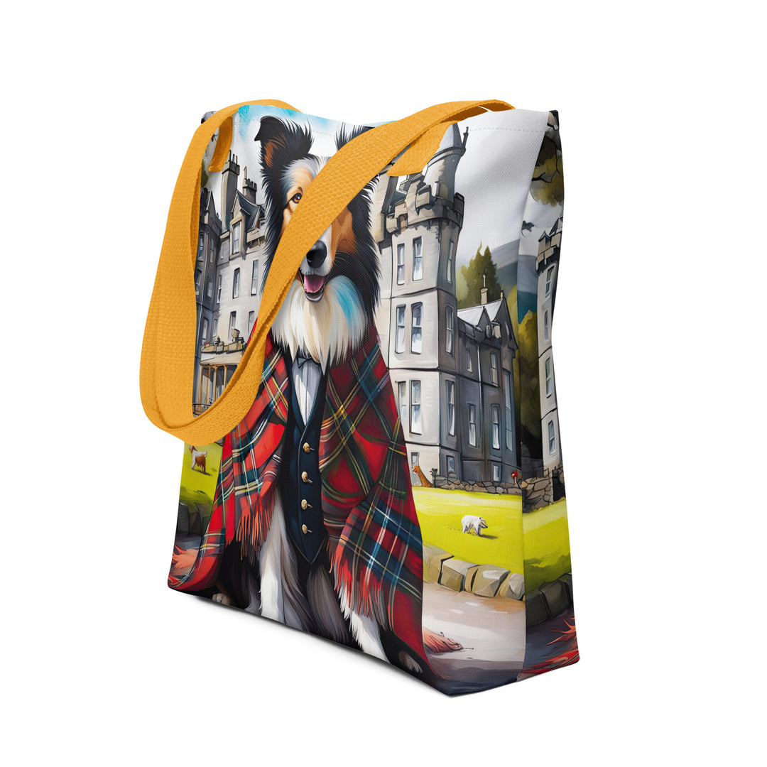 Tote bag-Collie V7