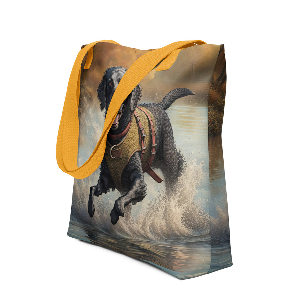 Tote bag-Curly-Coated Retriever