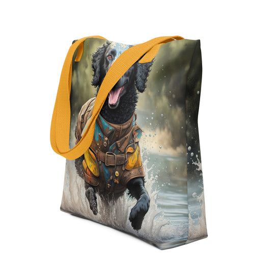 Tote bag-Curly-Coated Retriever V2