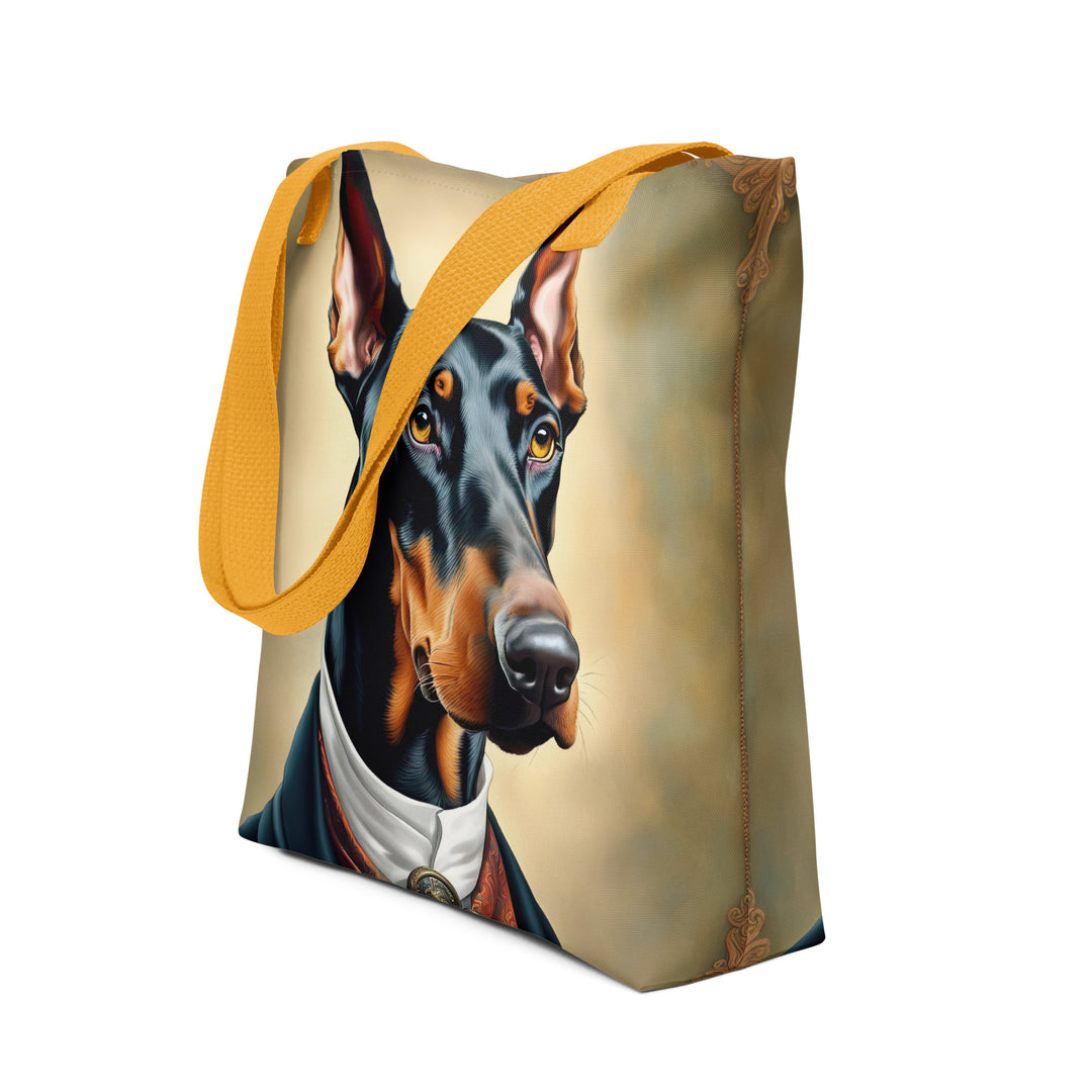 Tote bag-Doberman Pinscher