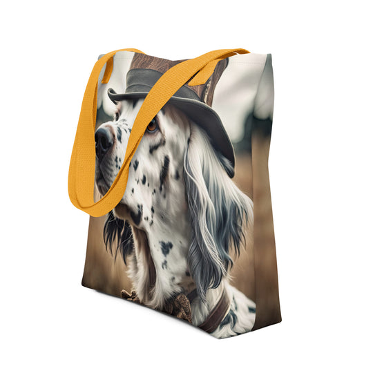 Tote bag-English Setter V4