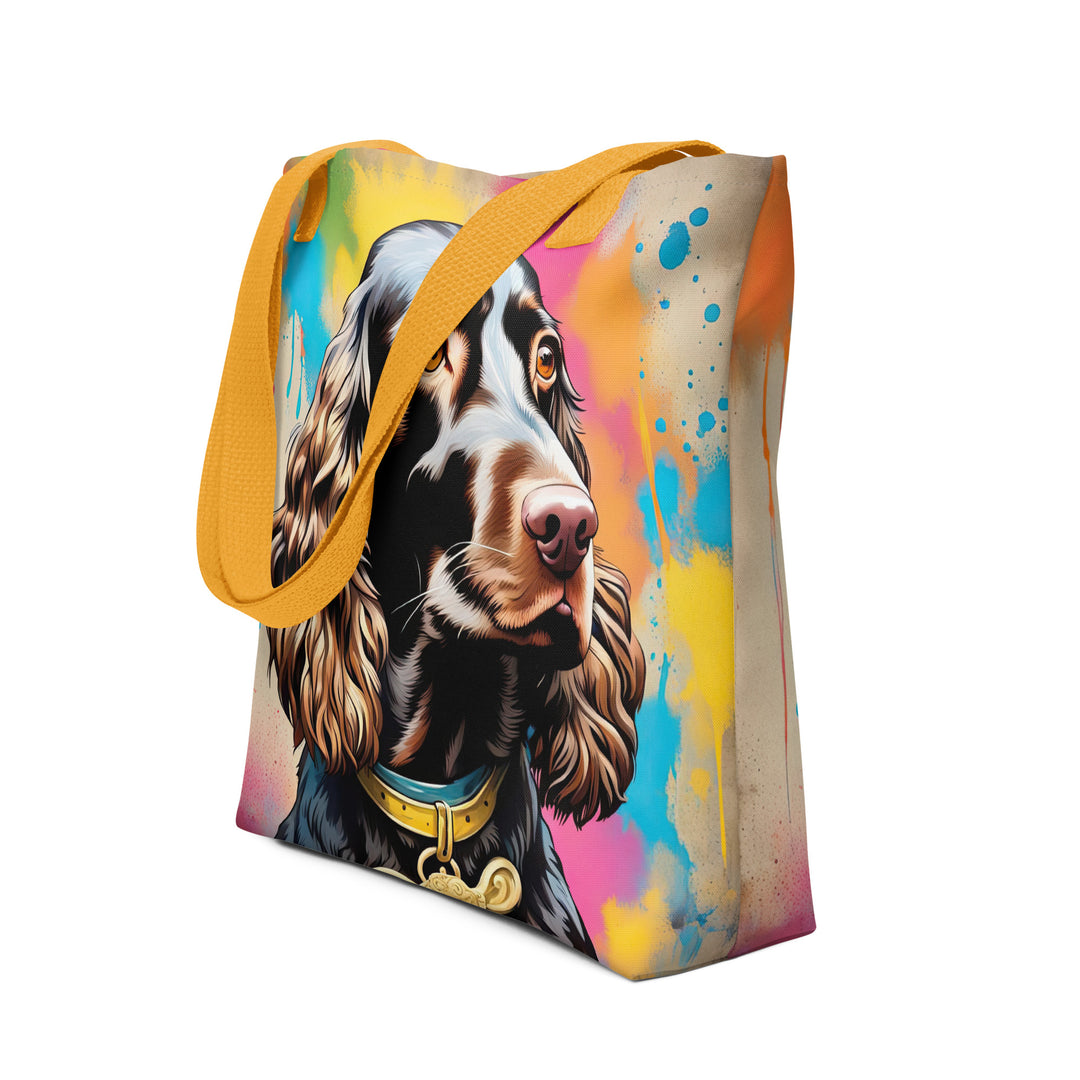 Tote bag-Field Spaniel