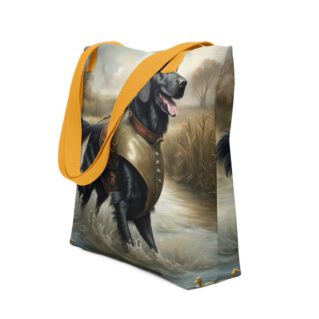 Tote bag-Flat-Coated Retriever V3