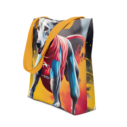 Tote bag-Greyhound V2