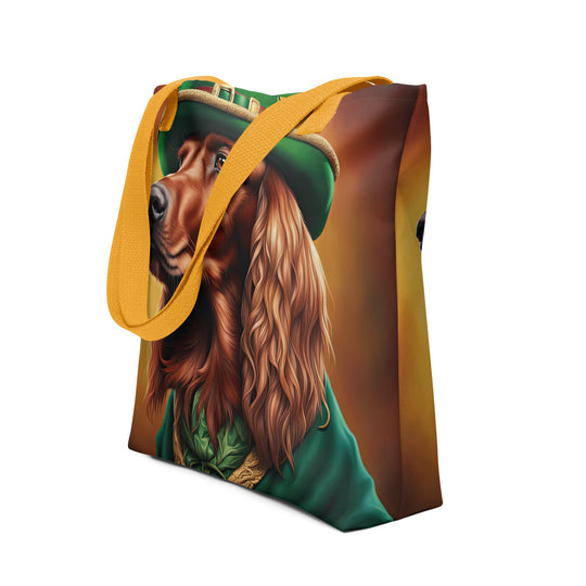 Tote bag-Irish Setter V2