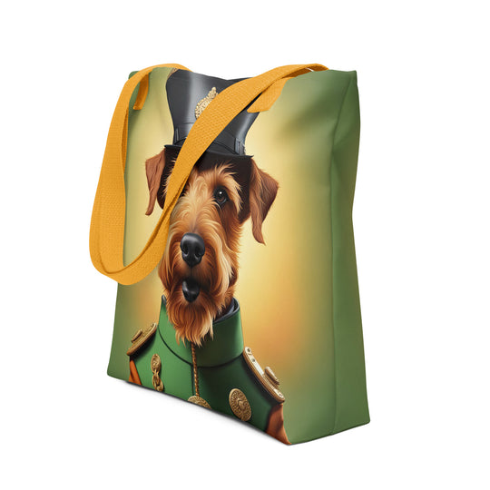 Tote bag-Irish Terrier