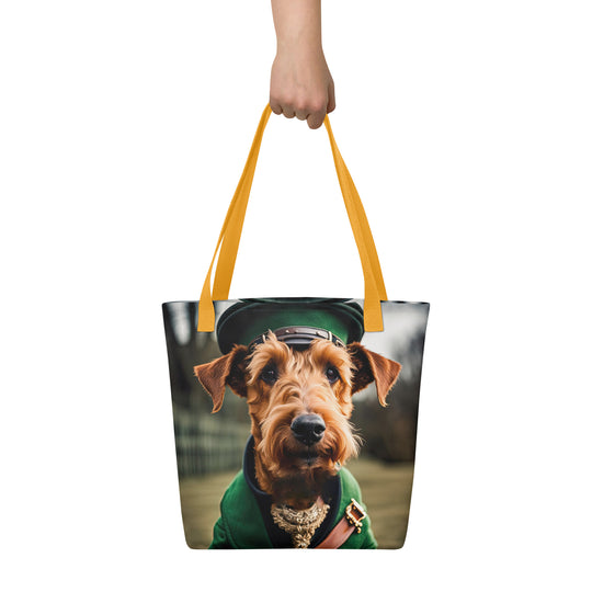 Tote bag-Irish Terrier V3